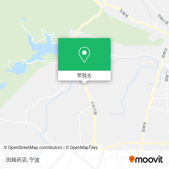 田顾药店地图