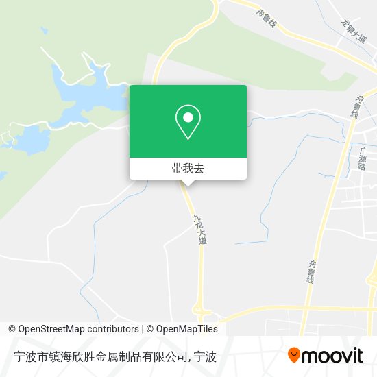 宁波市镇海欣胜金属制品有限公司地图