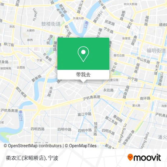 衢农汇(宋昭桥店)地图