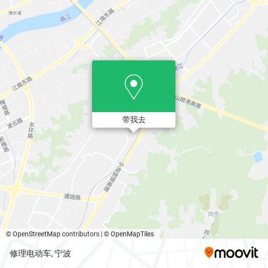 修理电动车地图
