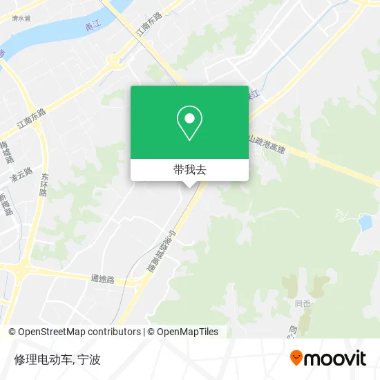 修理电动车地图