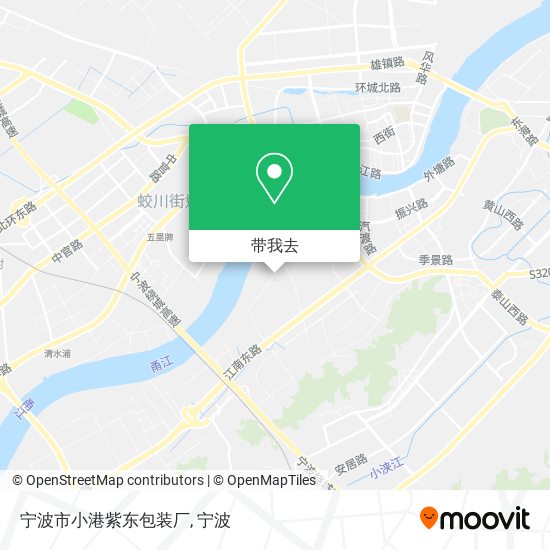 宁波市小港紫东包装厂地图