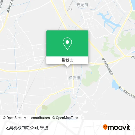 之奥机械制造公司地图