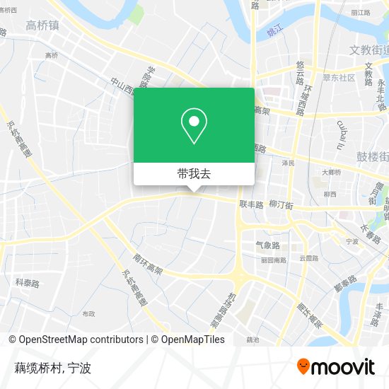 藕缆桥村地图