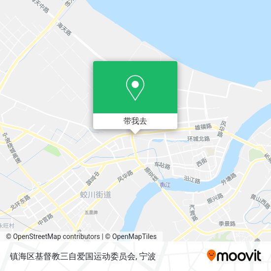 镇海区基督教三自爱国运动委员会地图