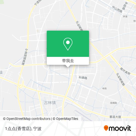 1点点(香雪店)地图