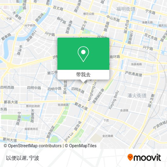 以便以谢地图