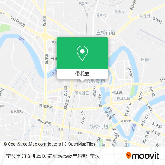 宁波市妇女儿童医院东易高级产科部地图