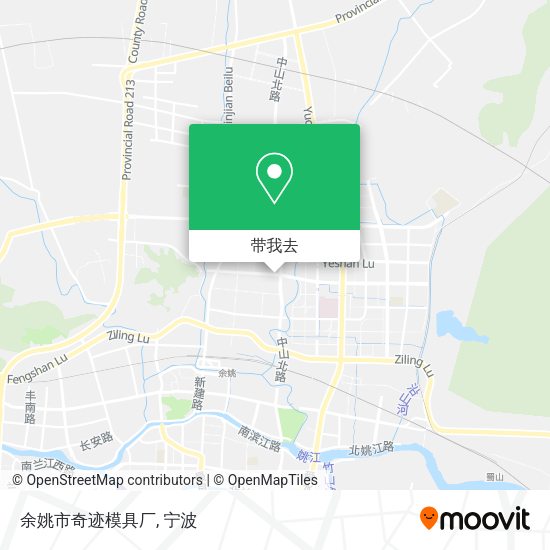 余姚市奇迹模具厂地图