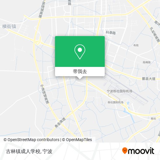 古林镇成人学校地图