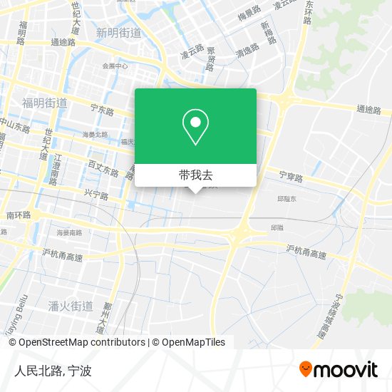 人民北路地图