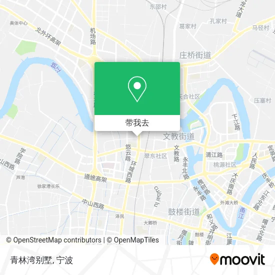 青林湾别墅地图