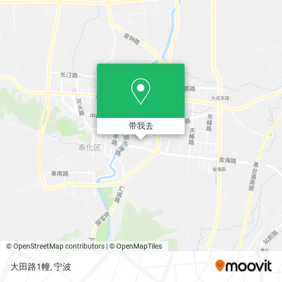 大田路1幢地图