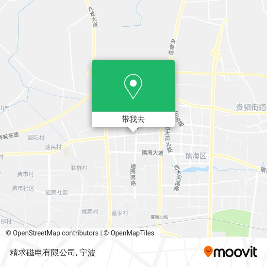 精求磁电有限公司地图