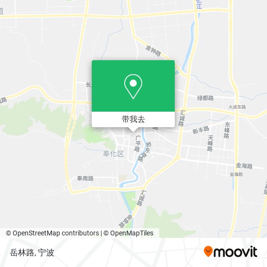 岳林路地图