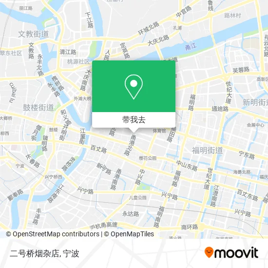 二号桥烟杂店地图