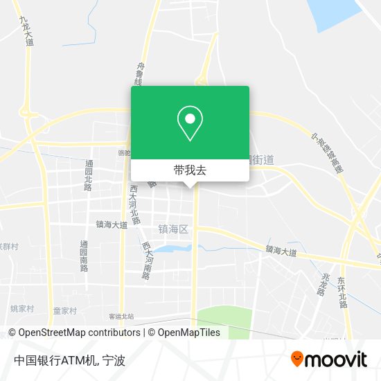 中国银行ATM机地图