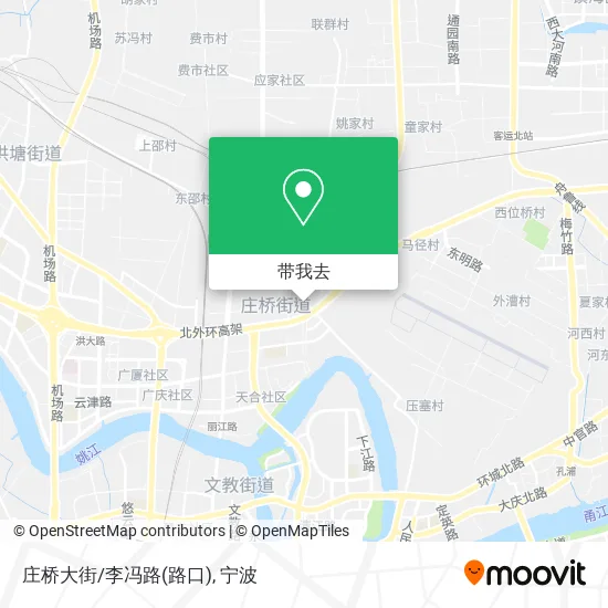 庄桥大街/李冯路(路口)地图
