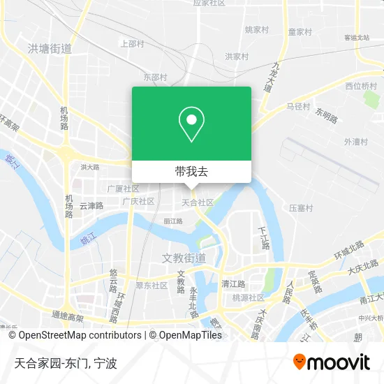 天合家园-东门地图