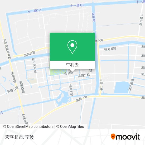 宏客超市地图