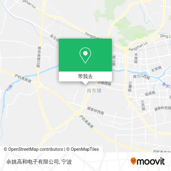 余姚高和电子有限公司地图