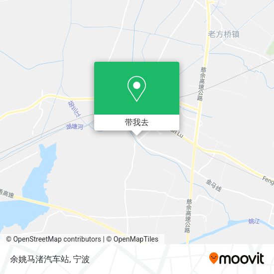 余姚马渚汽车站地图