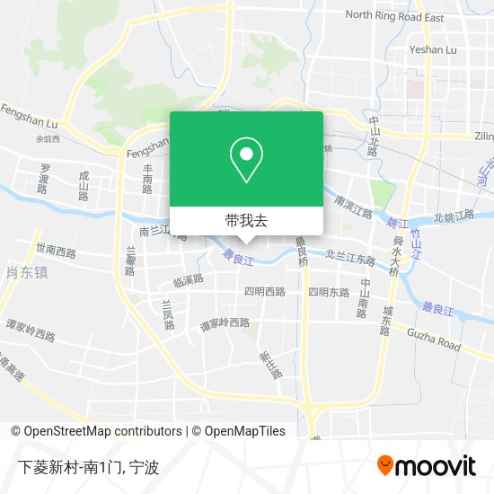 下菱新村-南1门地图