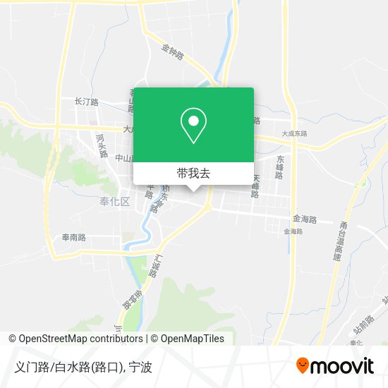 义门路/白水路(路口)地图