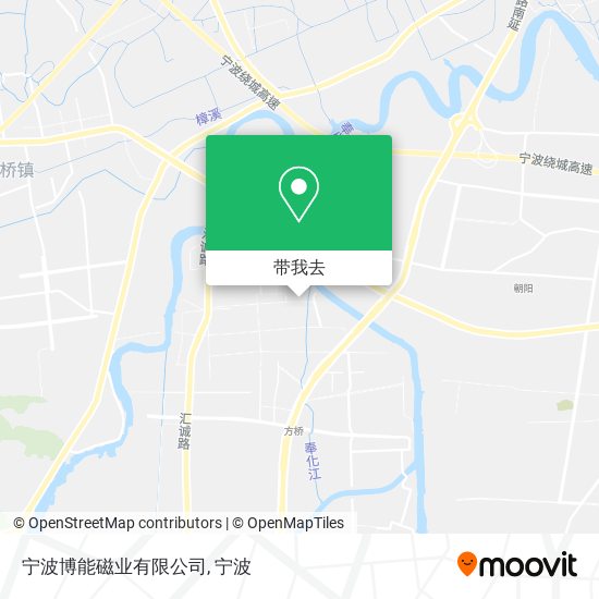 宁波博能磁业有限公司地图