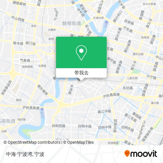 中海·宁波湾地图