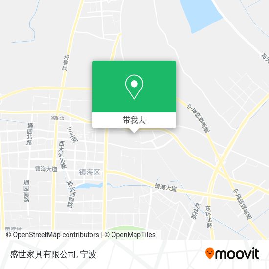 盛世家具有限公司地图