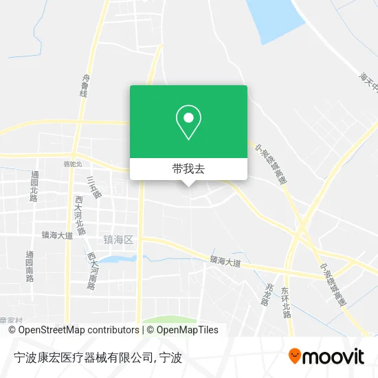 宁波康宏医疗器械有限公司地图