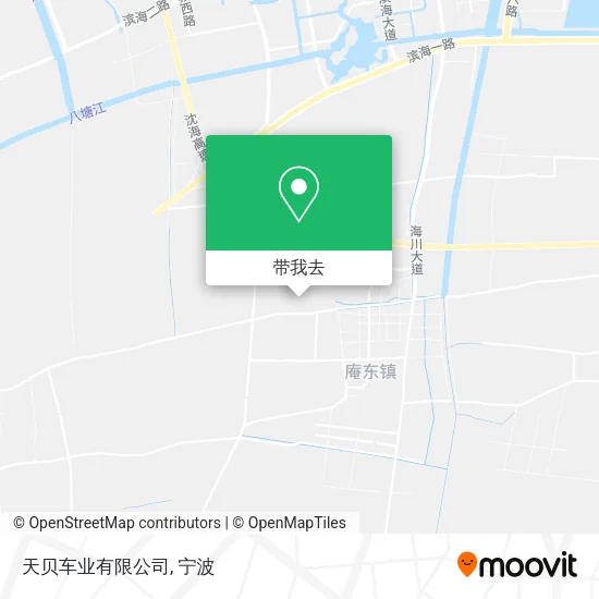 天贝车业有限公司地图
