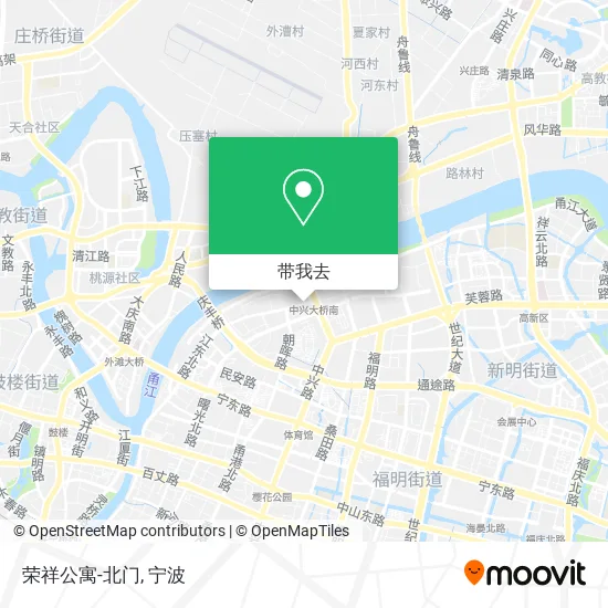 荣祥公寓-北门地图