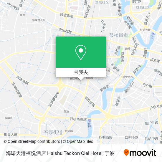 海曙天港禧悦酒店 Haishu Teckon Ciel Hotel地图