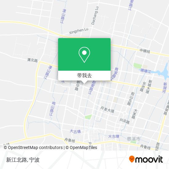 新江北路地图