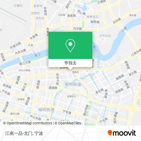 江南一品-北门地图