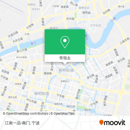 江南一品-南门地图