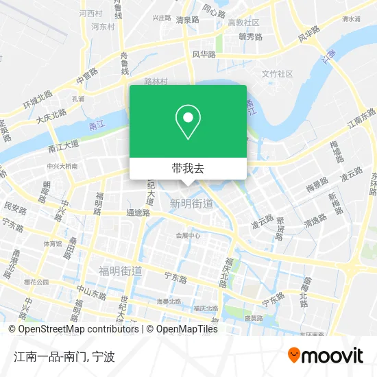 江南一品-南门地图