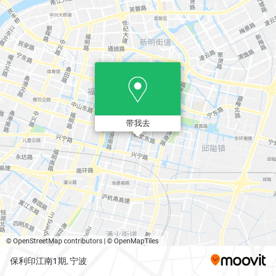保利印江南1期地图