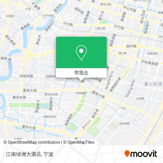 江南绿洲大酒店地图