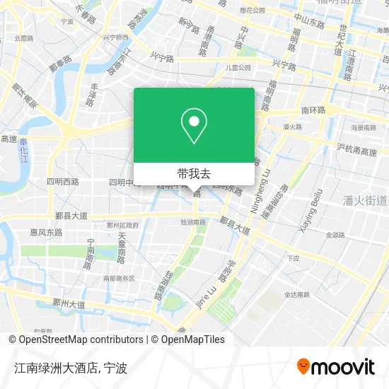 江南绿洲大酒店地图