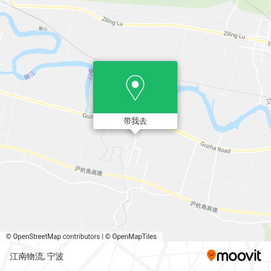 江南物流地图