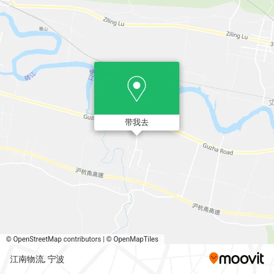 江南物流地图