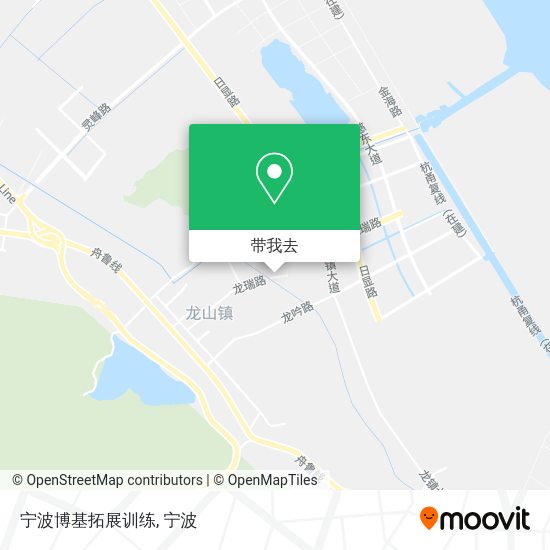 宁波博基拓展训练地图
