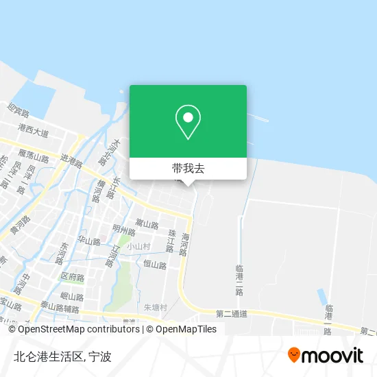 北仑港生活区地图
