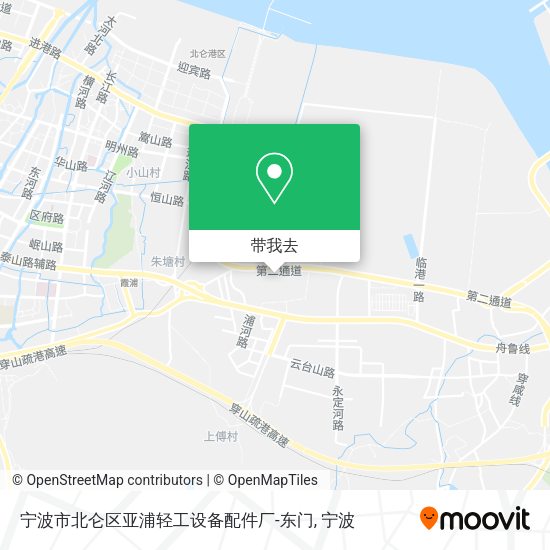 宁波市北仑区亚浦轻工设备配件厂-东门地图
