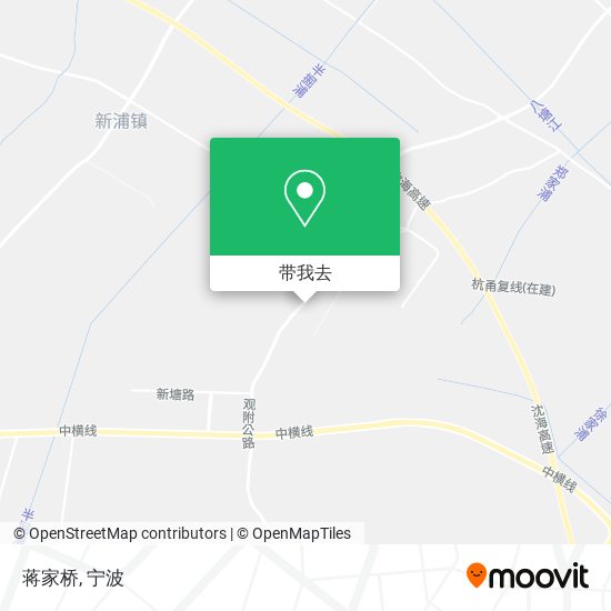蒋家桥地图