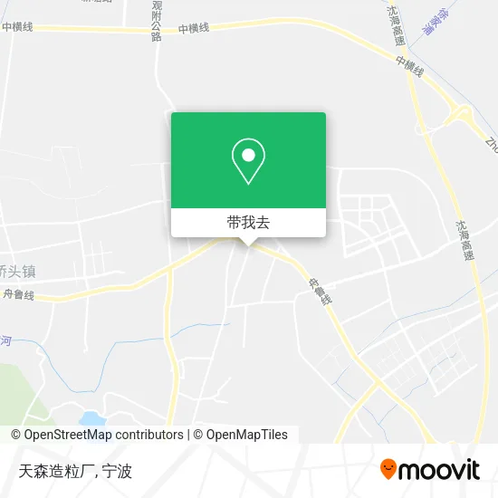 天森造粒厂地图