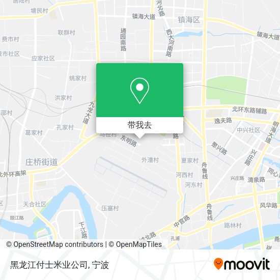 黑龙江付士米业公司地图